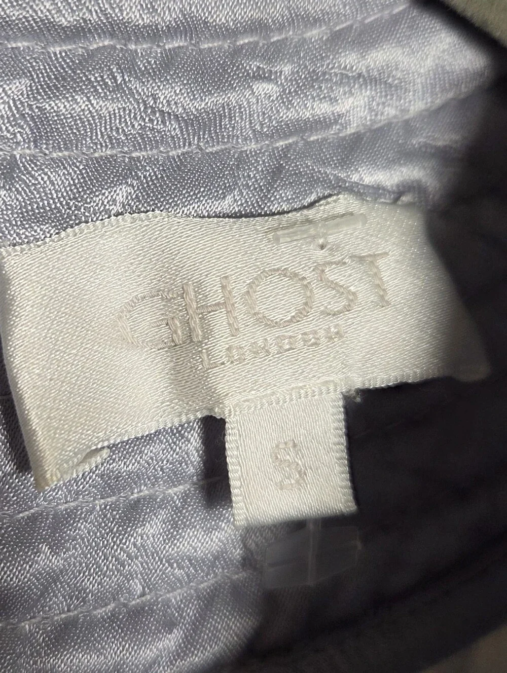Anthropologie Ghost London Ethereal Corset Baby Doll Dress Bell Sleeves Small - Picture 5 of 10